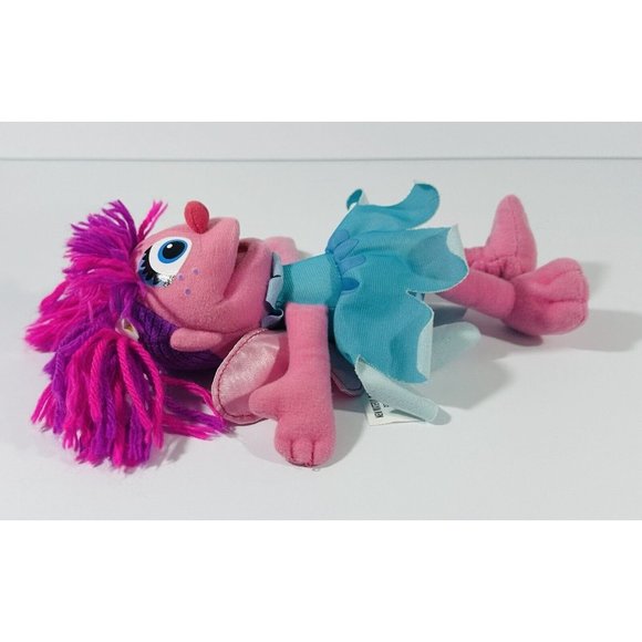 Abby Cadabby Pink Fairy 9” Sesame Street 2013 Plush Stuffed Animal Toy Hasbro - Picture 8 of 9